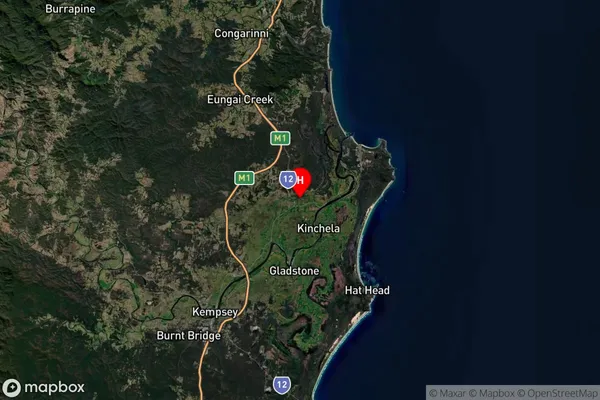 Clybucca,New South Wales Satellite Map