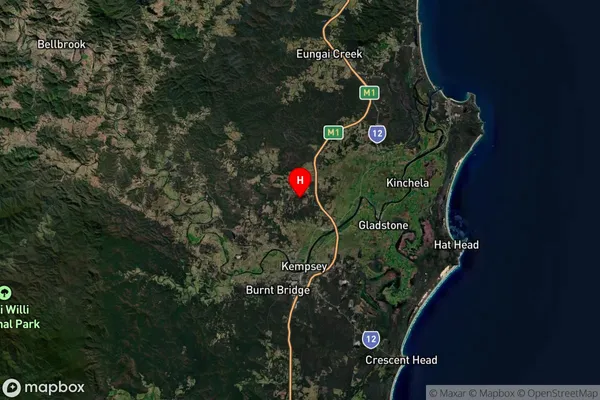 Collombatti,New South Wales Satellite Map