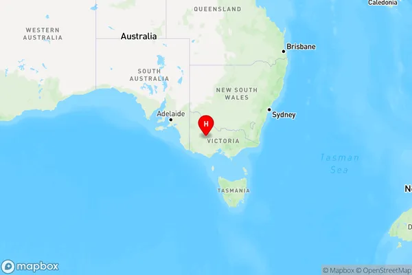 Tottington,Victoria Region Map