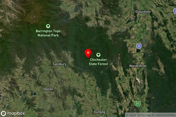 Hunter Region Mc,New South Wales Satellite Map