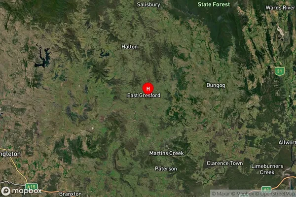 Lewinsbrook,New South Wales Satellite Map