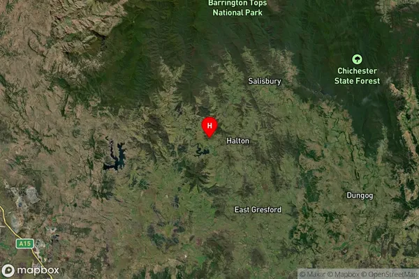 Lostock,New South Wales Satellite Map