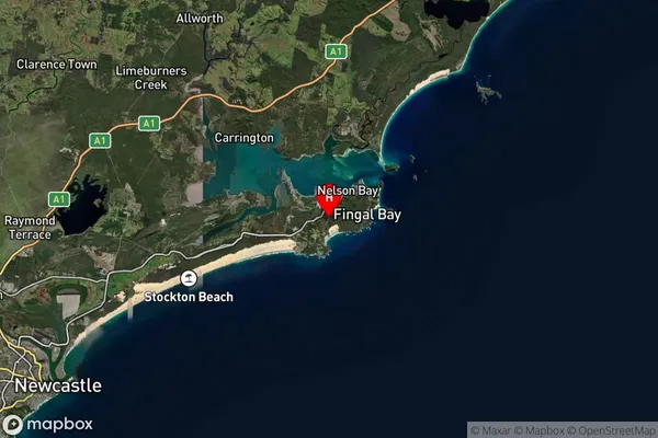 Gan Gan,New South Wales Satellite Map