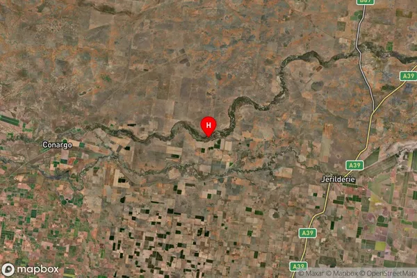 Coree South,New South Wales Satellite Map