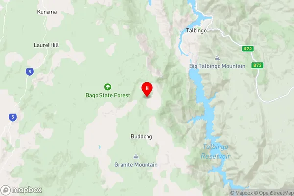 Buddong,New South Wales Area Map