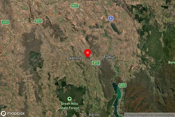 Gadara,New South Wales Satellite Map