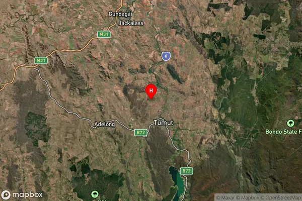 Gocup,New South Wales Satellite Map