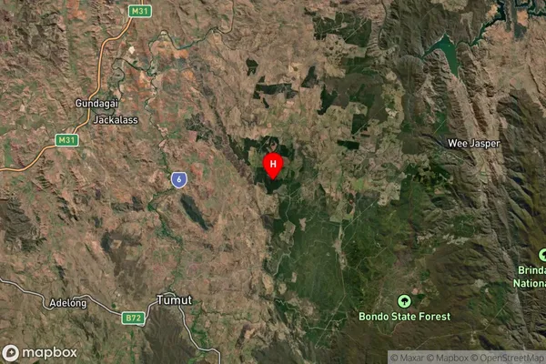 Red Hill,New South Wales Satellite Map