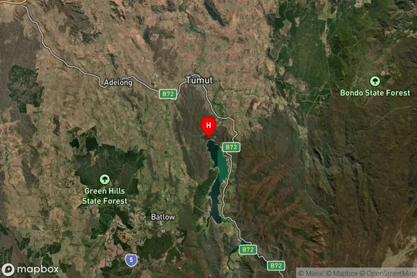 Wereboldera,New South Wales Satellite Map