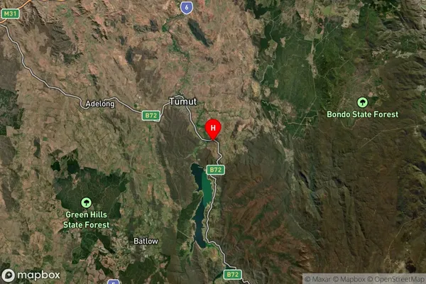 Wermatong,New South Wales Satellite Map