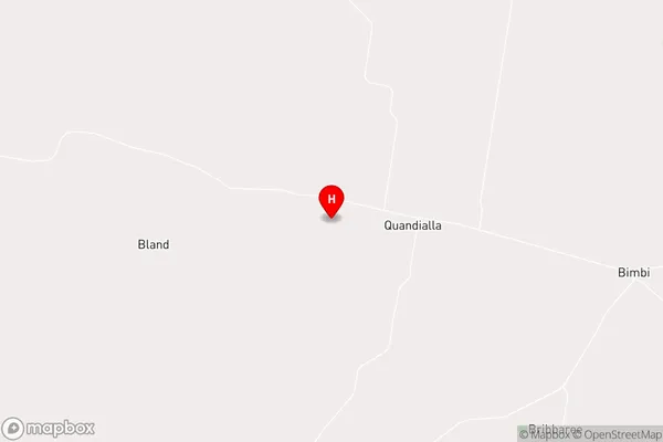 Quandialla,New South Wales Area Map