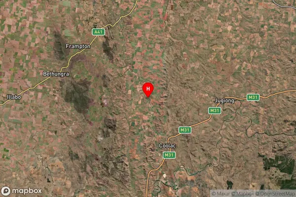 Bongalong,New South Wales Satellite Map