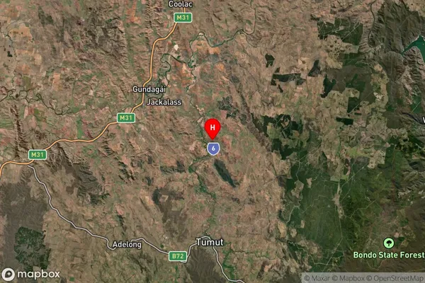 Brungle,New South Wales Satellite Map