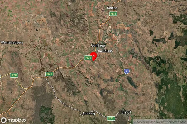 Edwardstown,New South Wales Satellite Map