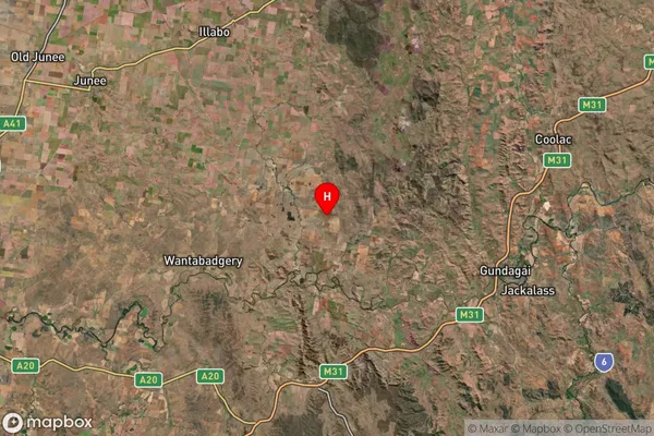 Nangus,New South Wales Satellite Map