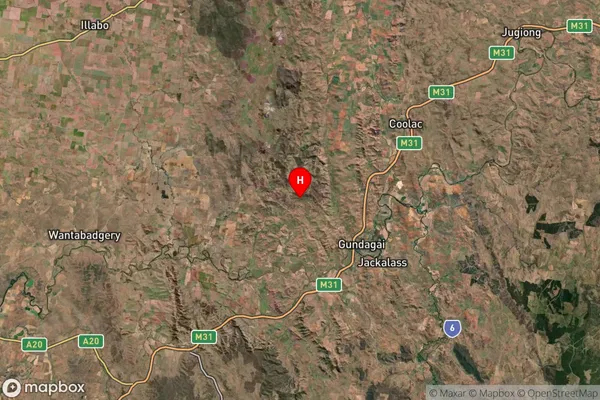 Reno,New South Wales Satellite Map