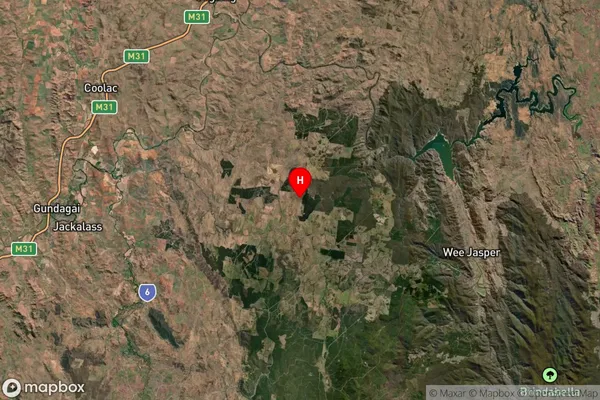 Coolac,New South Wales Satellite Map