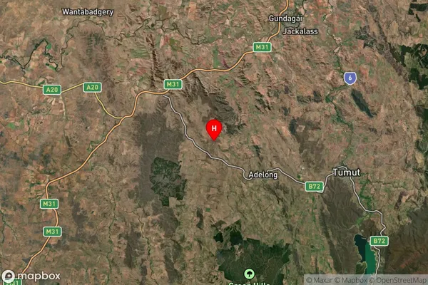 Bangadang,New South Wales Satellite Map