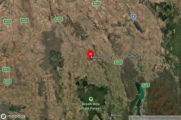 Black Creek,New South Wales Satellite Map