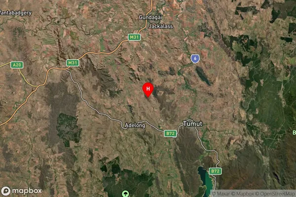 Califat,New South Wales Satellite Map