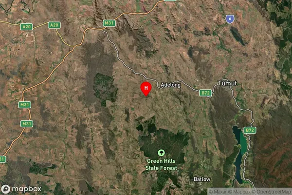 Darlow,New South Wales Satellite Map