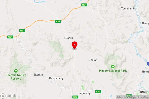 Mount Horeb,New South Wales Area Map