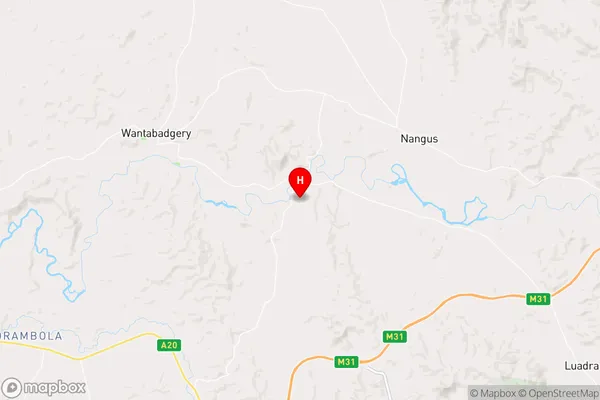 Mundarlo,New South Wales Area Map