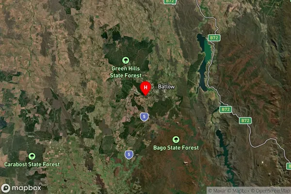 Kunama,New South Wales Satellite Map