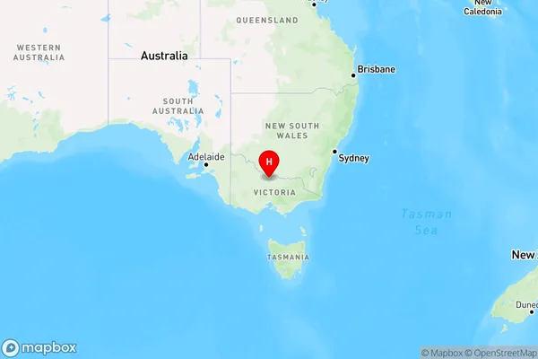 Moama,New South Wales Region Map