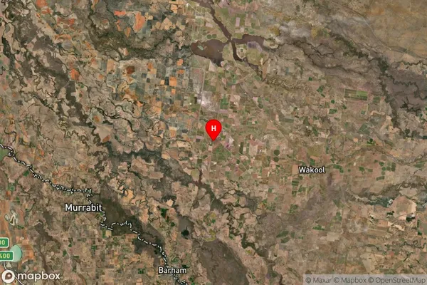 Tullakool,New South Wales Satellite Map