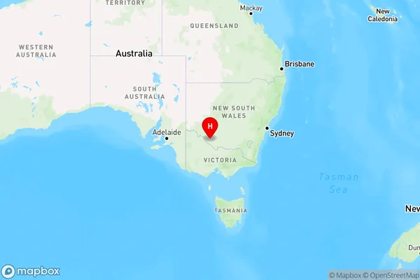 Moulamein,New South Wales Region Map