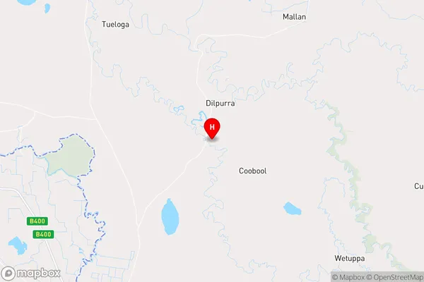 Dilpurra,New South Wales Area Map