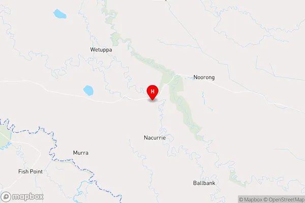 Wetuppa,New South Wales Area Map