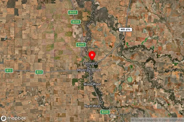 Tooleybuc,New South Wales Satellite Map