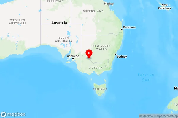 Tooleybuc,New South Wales Region Map