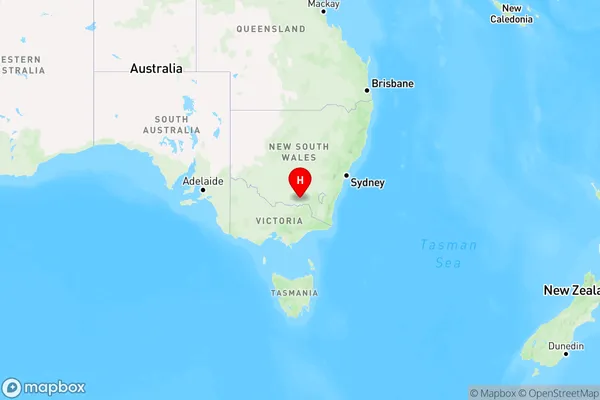 Morven,New South Wales Region Map