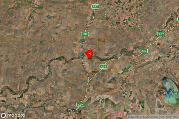 Bundure,New South Wales Satellite Map