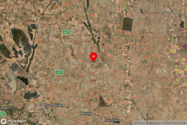 Cowabbie,New South Wales Satellite Map