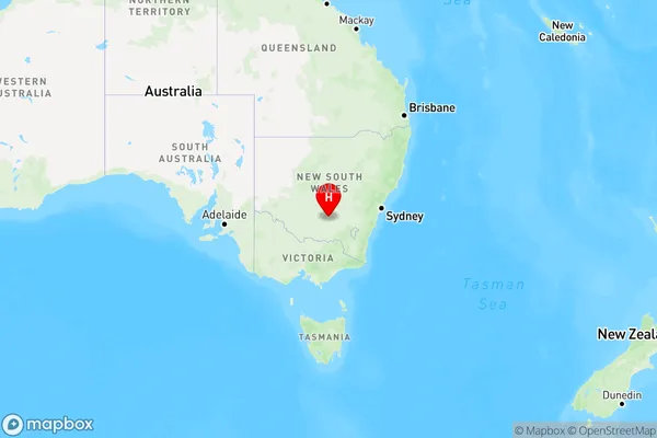 Cowabbie,New South Wales Region Map