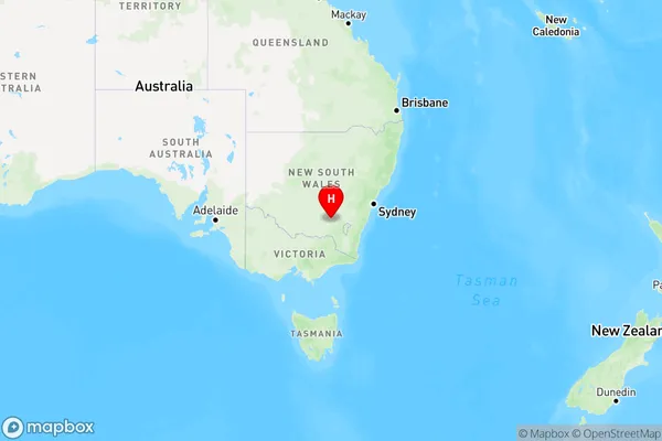 Eurongilly,New South Wales Region Map