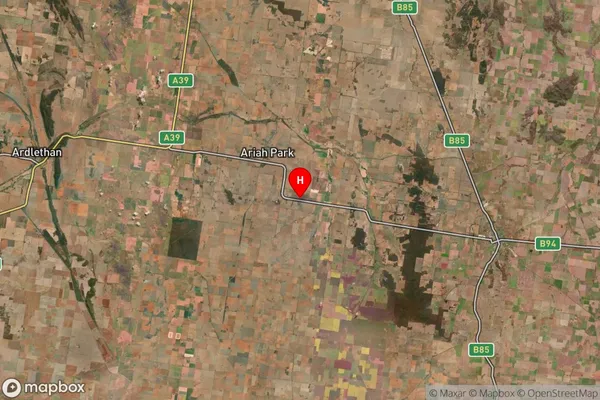 Ariah Park,New South Wales Satellite Map