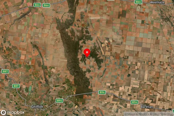 Binya,New South Wales Satellite Map