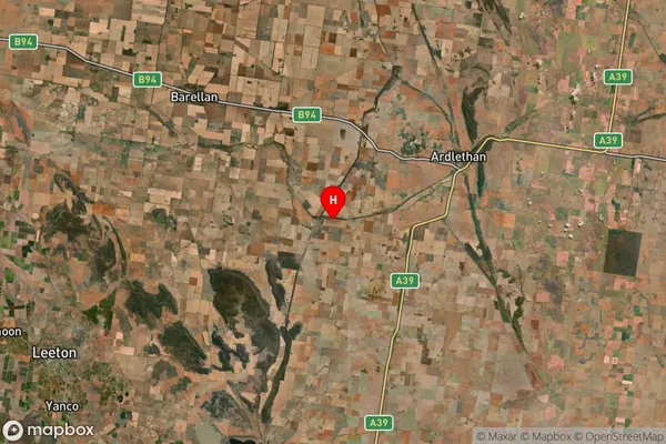 Kamarah,New South Wales Satellite Map