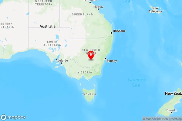 Mirrool,New South Wales Region Map