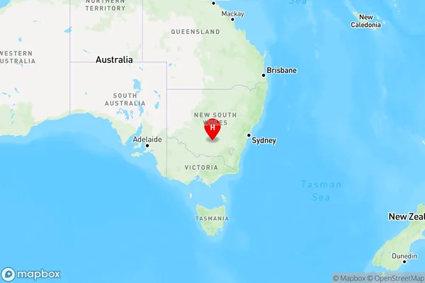 Mount Crystal,New South Wales Region Map