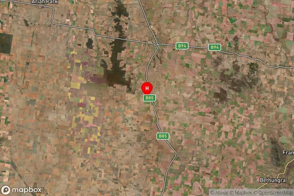 Sebastopol,New South Wales Satellite Map