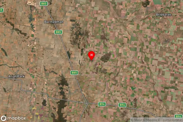 Trungley Hall,New South Wales Satellite Map