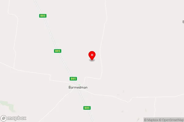 Barmedman,New South Wales Area Map