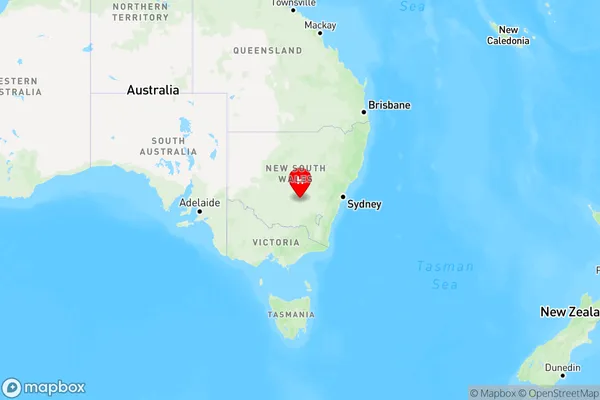 Barmedman,New South Wales Region Map