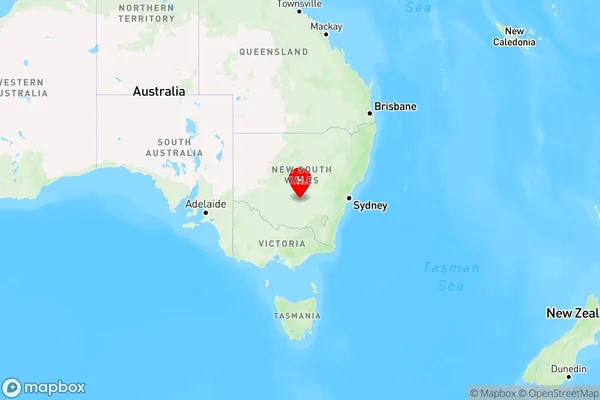 Tallimba,New South Wales Region Map